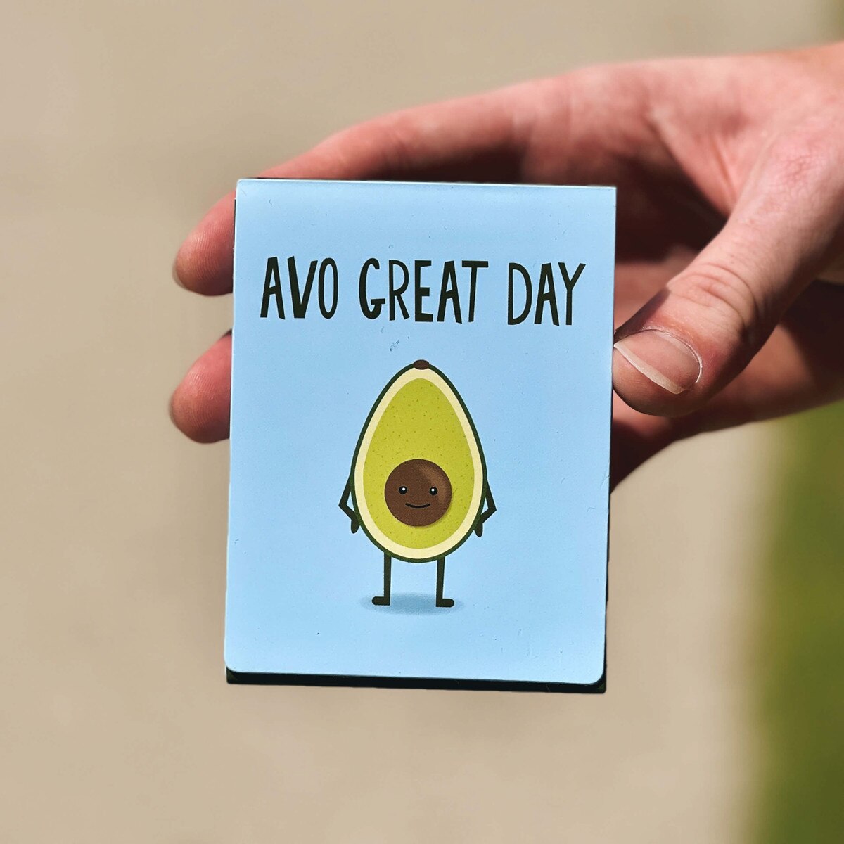 Punny Avocado Pocket Note